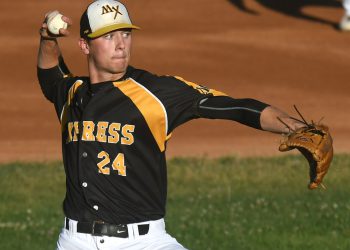 Kellan Voggesser turned in a solid showing to open the Moose Jaw Miller Express season on Friday night in Weyburn. Randy Palmer