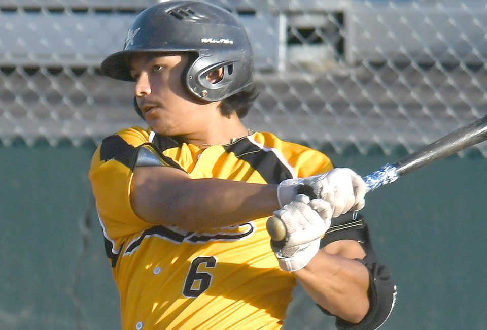 Dougie DelaCruz hit a two-run double in the bottom of the ninth to give the Miller Express a 6-5 win on Saturday night. Randy Palmer